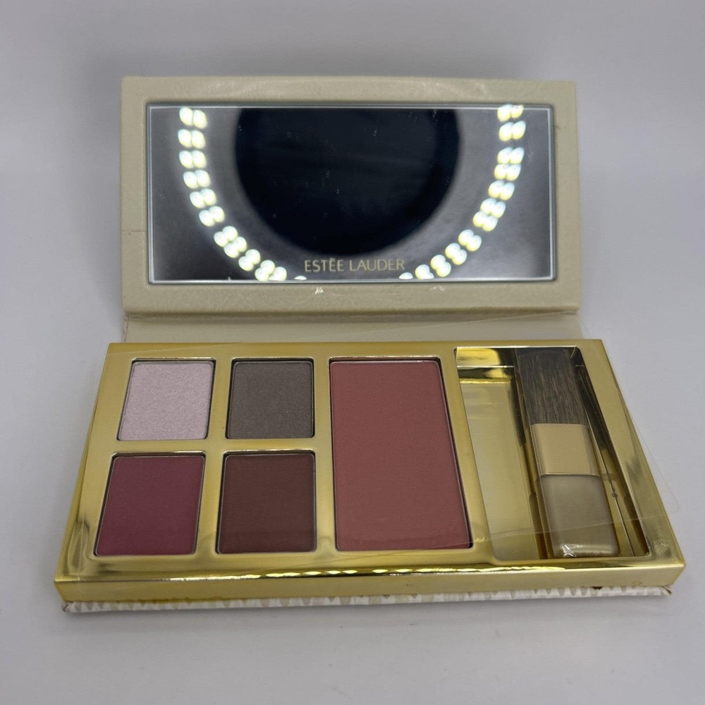 Estee Lauder Palette Eyeshadow Pink Ice Mocha Cup Lipstick Pink Parfait Sugar
